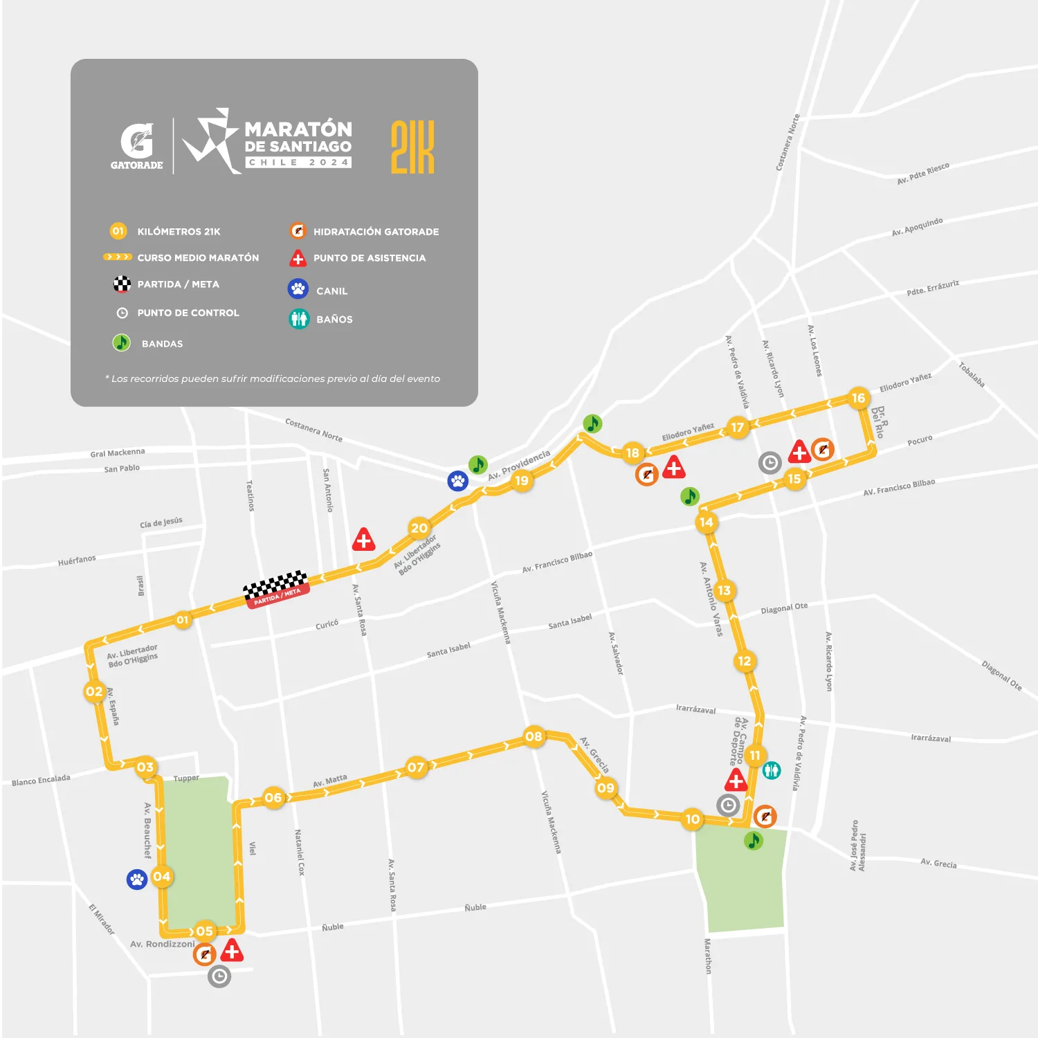 maratón de santiago 2024: conoce la fecha, hora y los cortes de tránsito del evento
