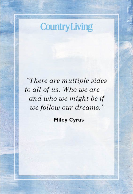 <p>“There are multiple sides to all of us. Who we are — and who we might be if we follow our dreams.”</p>