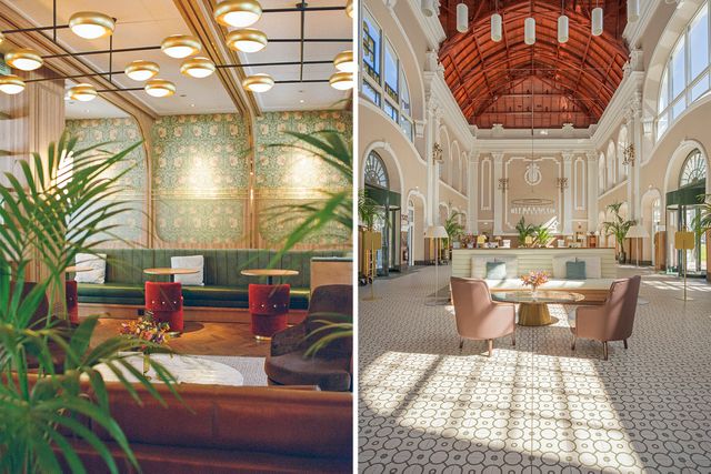 europe's most spectacular new hotel is set in a former wwii railway station