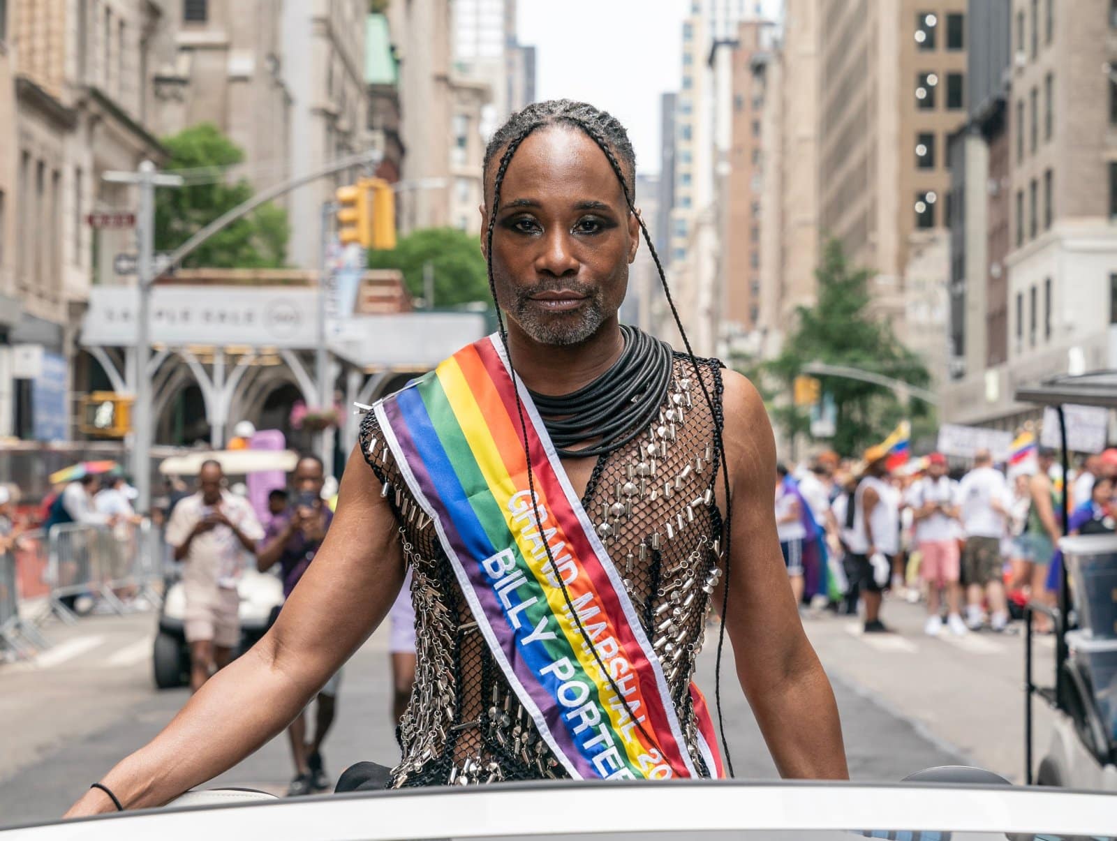 <p><span>An openly gay Black man, Porter uses his visibility to challenge gender norms and advocate for the LGBTQ+ community, often speaking on the intersectionality of race, gender, and sexuality.</span></p>