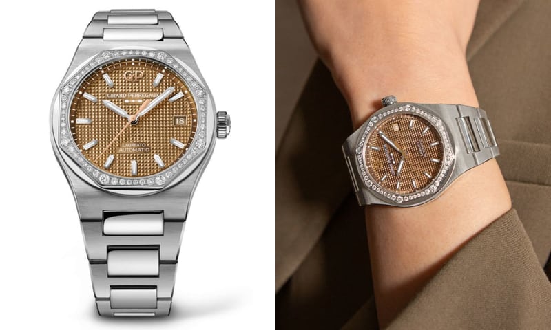 ベゼルに56個のダイヤモンドをあしらった「ロレアート」の最新腕時計を発表