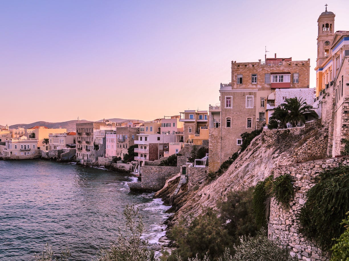 <ul class="summary-list"><li>Syros, a short ferry ride from Mykonos, is a luxurious and <a href="https://www.businessinsider.com/greece-underrated-island-crete-better-than-santorini-frequent-traveler-2024-3">underrated island to visit in Greece</a>.</li><li>I <a href="https://www.businessinsider.com/living-in-los-angeles-us-and-athens-greece-biggest-differences-2024-4">visit every year</a>, and love spending the day at a beach club and seeing a show at Apollon Theater.</li><li>Belle Époque, Theosis, and Allou Yialou are some of the best places to eat and drink on the island.</li></ul><p>Tourists flock to the Greek islands of <a href="https://www.businessinsider.com/greece-santorini-mykonos-best-greek-islands-to-visit-2018-8">Mykonos and Santorini</a> every summer. But people are finally <a href="https://greekcitytimes.com/2023/06/08/mykonos-and-santorini-experience-decline-in-tourist-traffic-visitors-share-disappointing-reviews/">starting to catch on</a> to the fact that many popular destinations are overpriced and overcrowded.</p><p>Luckily, Greece has over 220 inhabited islands to explore — and just a short ferry ride from Mykonos lies Syros.</p><p>My grandmother is from the island, and I visit it every year. It's one of the most underrated and <a href="https://www.businessinsider.com/best-luxury-travel-destinations-experts-wellness-safari-cruise-wildlife-city-2024-2">luxurious destinations</a> in Greece.</p><p>Here are 10 of my favorite things to do on Syros.</p><div class="read-original">Read the original article on <a href="https://www.businessinsider.com/syros-greece-underrated-better-than-mykonos-santorini-what-to-do-2024-4">Business Insider</a></div>