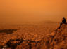 Fact Check: Viral Pics Captured Stunning Orange-Hued Skies Over Athens During April 2024 Dust Storm<br><br>