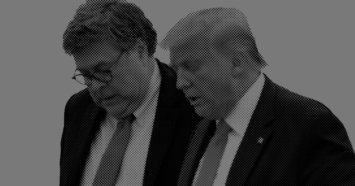donald trump snatches final shred of william barr’s dignity