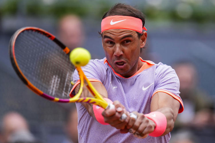 Nadal cruises to straight-set win over American teenager in first round of Madrid Open