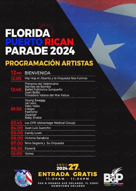 guía para el desfile puertorriqueño en orlando 2024: esto debes saber