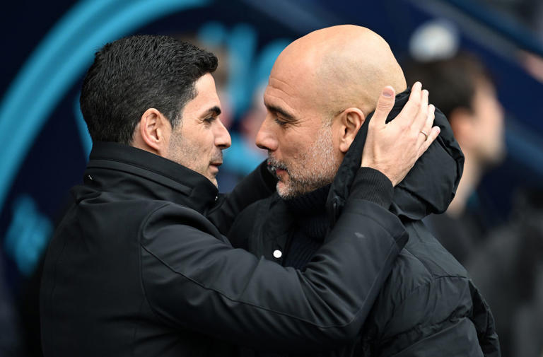 It now looks like a straight shootout between Arsenal and City (Picture: Getty Images)