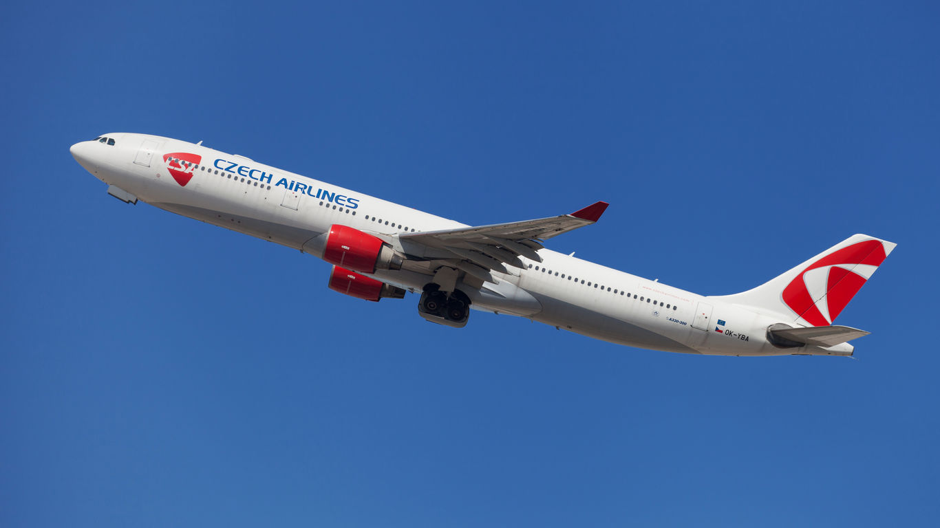 Czech Airlines was founded as Czechoslovak State Airlines in October 1923 and adopted its current name in the early 1990s following the breakup of the Czechoslovak Federation. Headquartered in Prague, the Czech Republic's flag carrier was the world's first to fly regular jet-only routes, operating between Prague and Moscow.