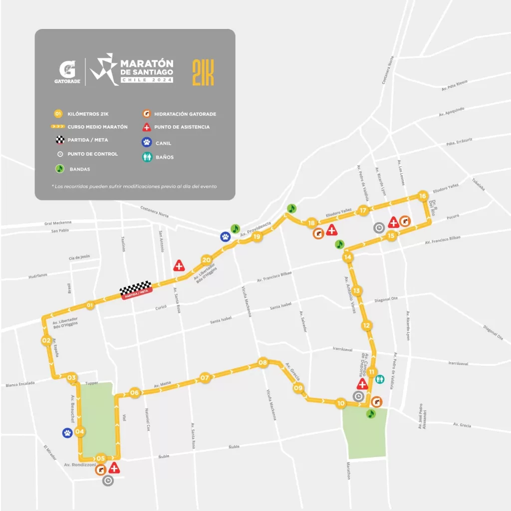 ¡prepárate para la carrera del año en las calles de la capital! maratón de santiago 2024: conoce horarios y cortes de tránsito
