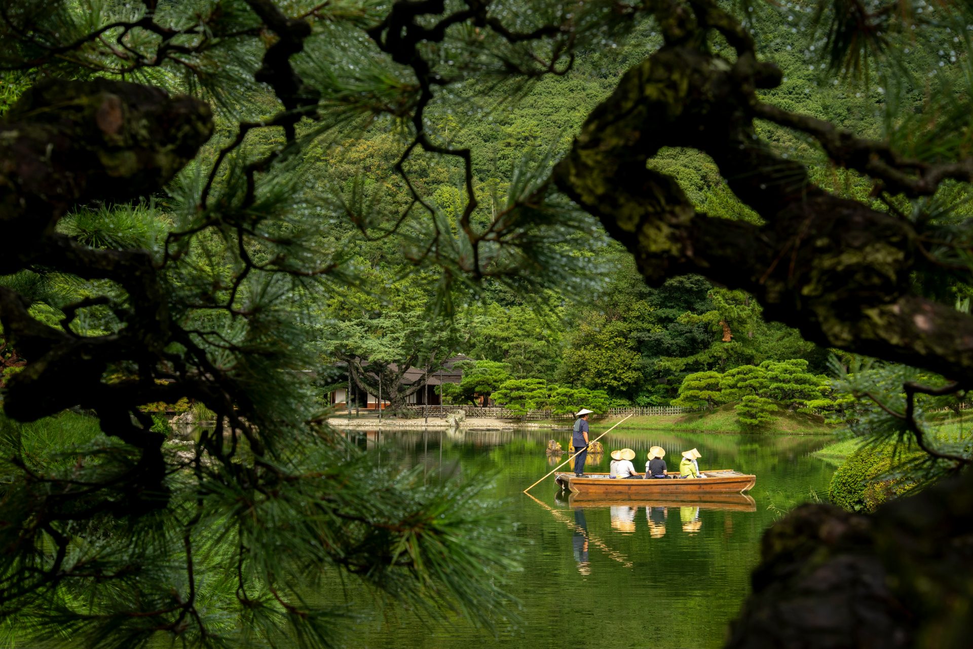 <p>The largest cultural property garden in Japan, Ritsurin Park has six ponds and thirteen artificial mountains within its terrain of approximately 75 hectares.</p> <p>Image: H C / Unsplash</p>