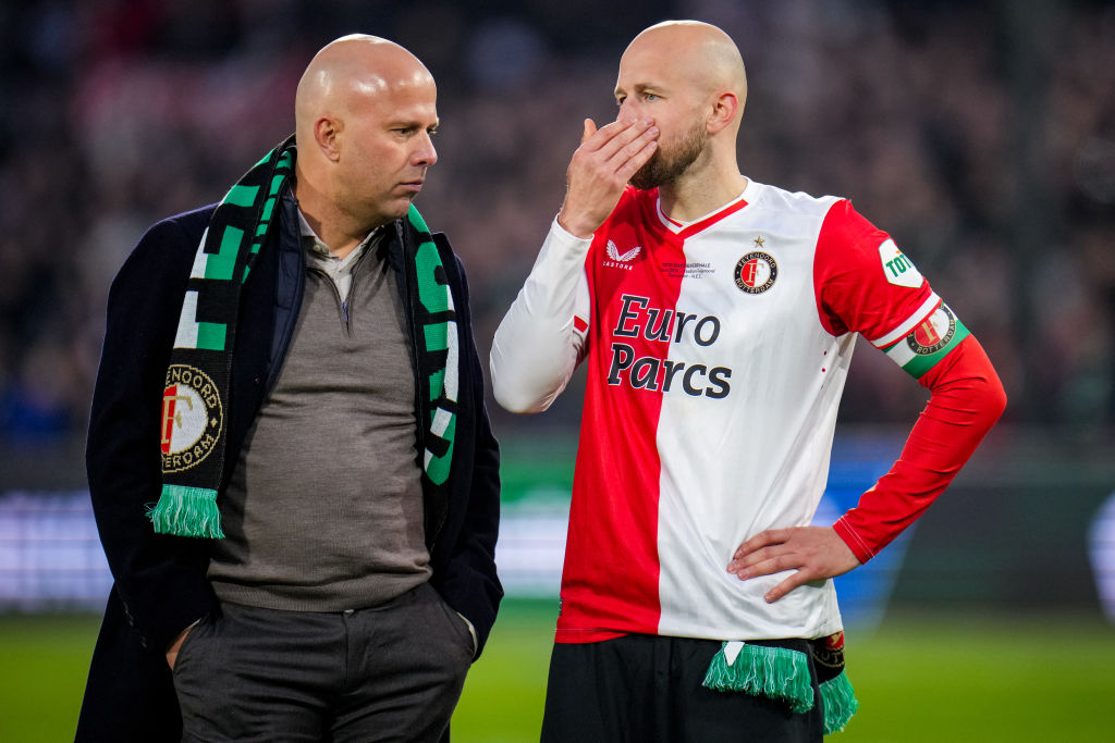 feyenoord captain 'very happy' for arne slot over looming liverpool move
