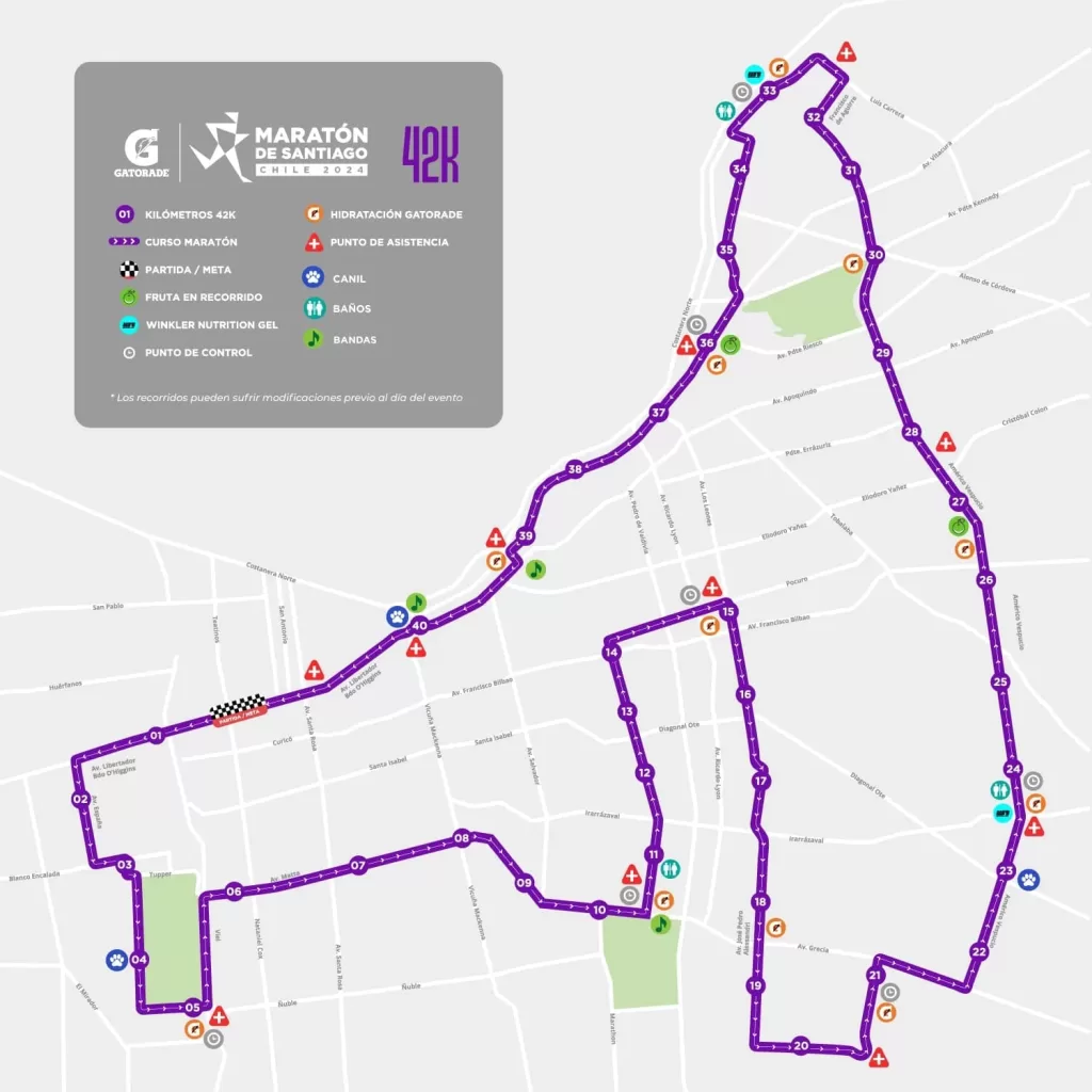 ¡prepárate para la carrera del año en las calles de la capital! maratón de santiago 2024: conoce horarios y cortes de tránsito