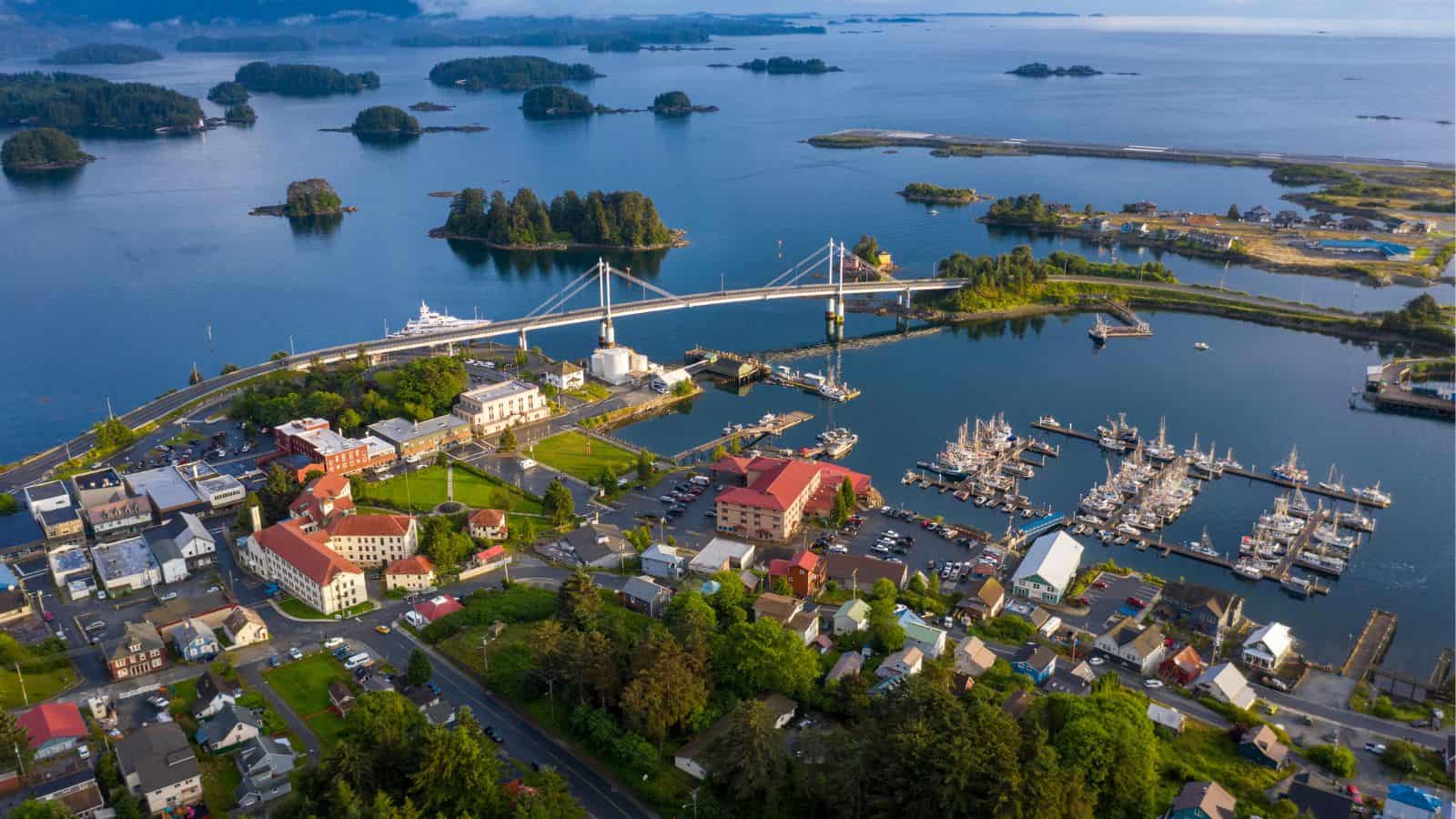<p>Sitka is one of the most remote locations in the US, home to a population of under 9000. It’s the former capital of Russian Alaska and is still deeply connected to Russian heritage. Sitka is also home to various wildlife spectacles, such as brown bears, humpback whales, and bald eagles.</p>
