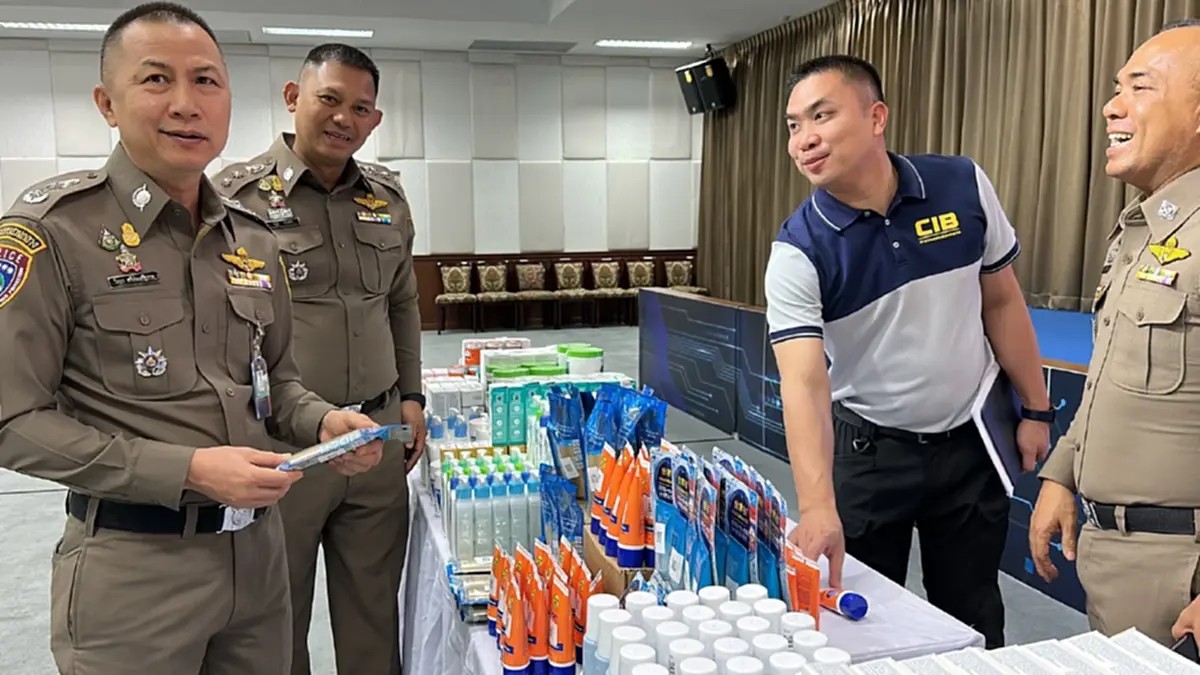 เปิดรายชื่อ 60 ยาสีฟัน-เครื่องสำอางแบรนด์ดังปลอม หลังบุกทลายโกดังทุนจีน