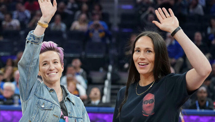 Sue Bird & Megan Rapinoe join hundreds of athletes rallying the NCAA to prioritize trans inclusion