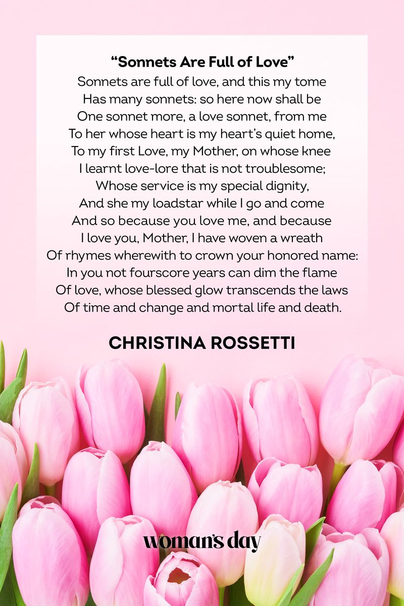 26 Famous Mother's Day Poems to Show Your Mom How You Feel