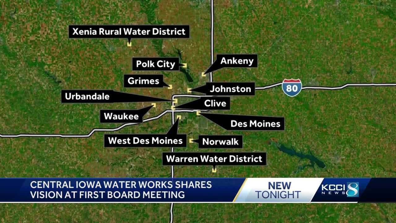Central Iowa Water Works shares vision at first board meeting