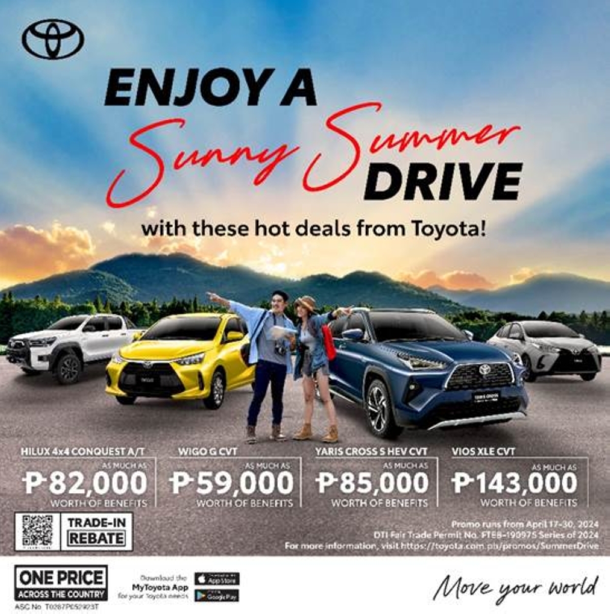 enjoy a sunny summer drive with these hot toyota deals