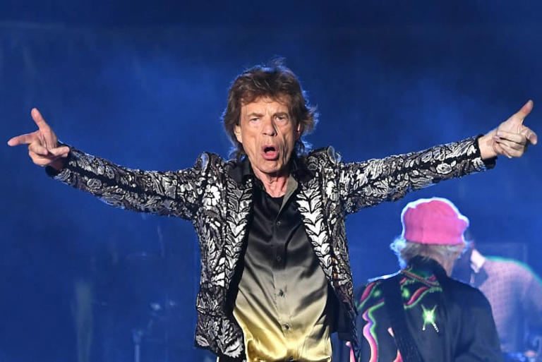The Rolling Stones singer Mick Jagger makes 