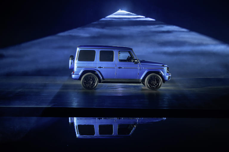 2025 Mercedes-Benz G-Class Turns Electric at LA World Premiere