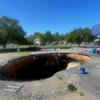 Owner forced to sell shop threatened by massive sinkhole in Mooresville<br>