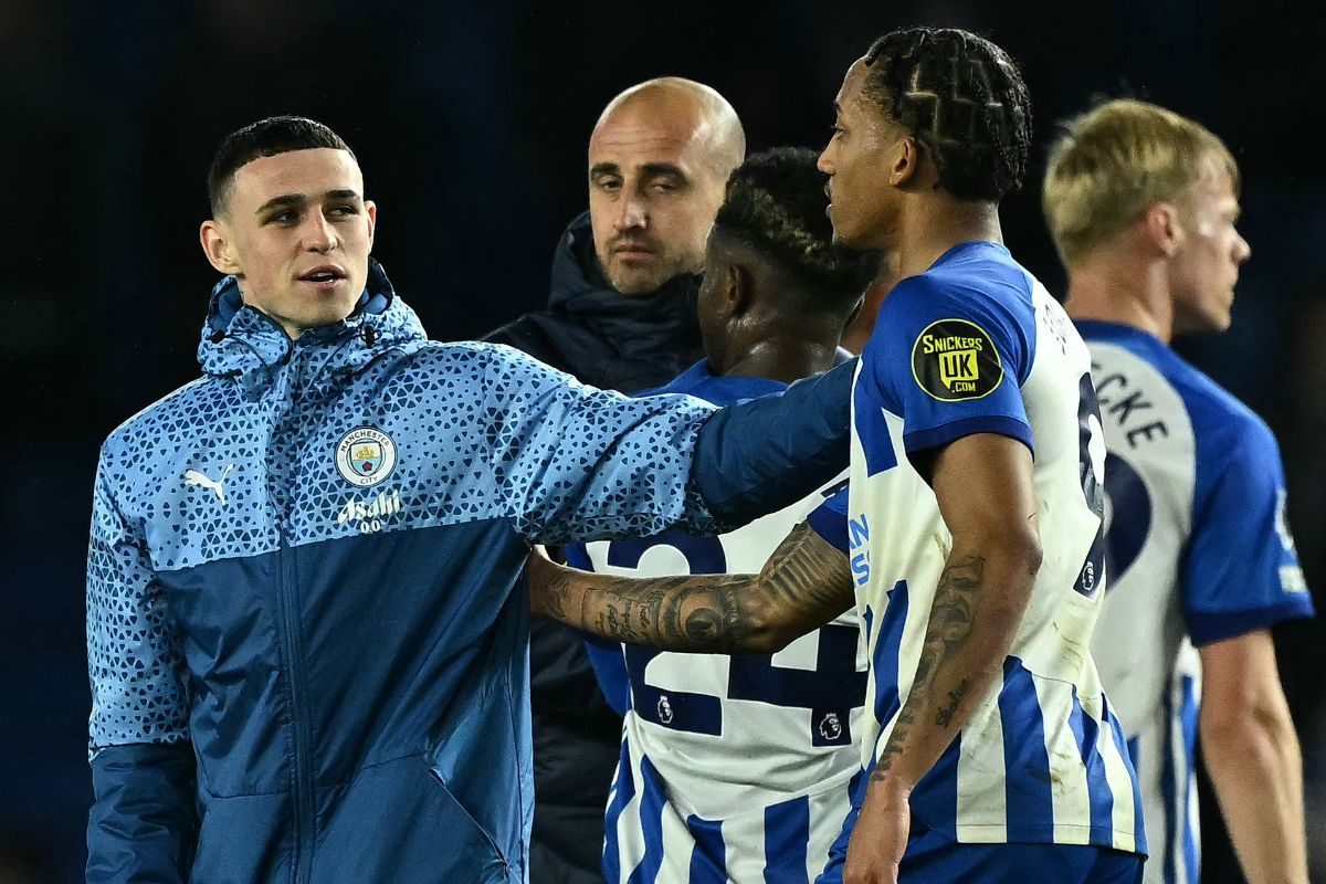 manchester city crush brighton to close gap on arsenal in title race