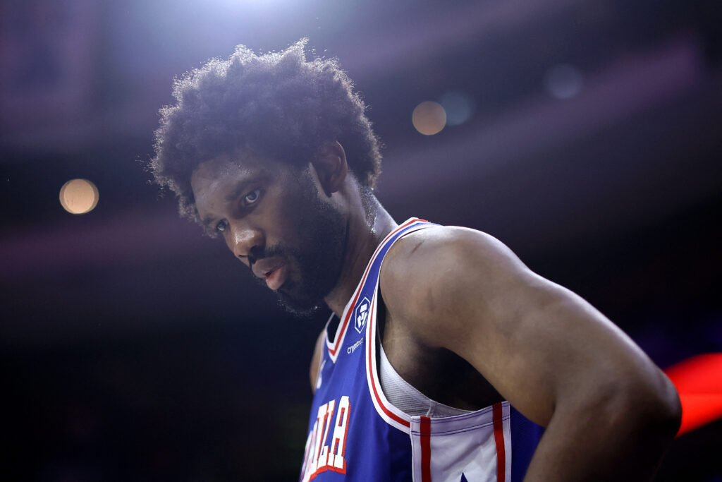 76ers center joel embiid says he’s suffering from bell’s palsy