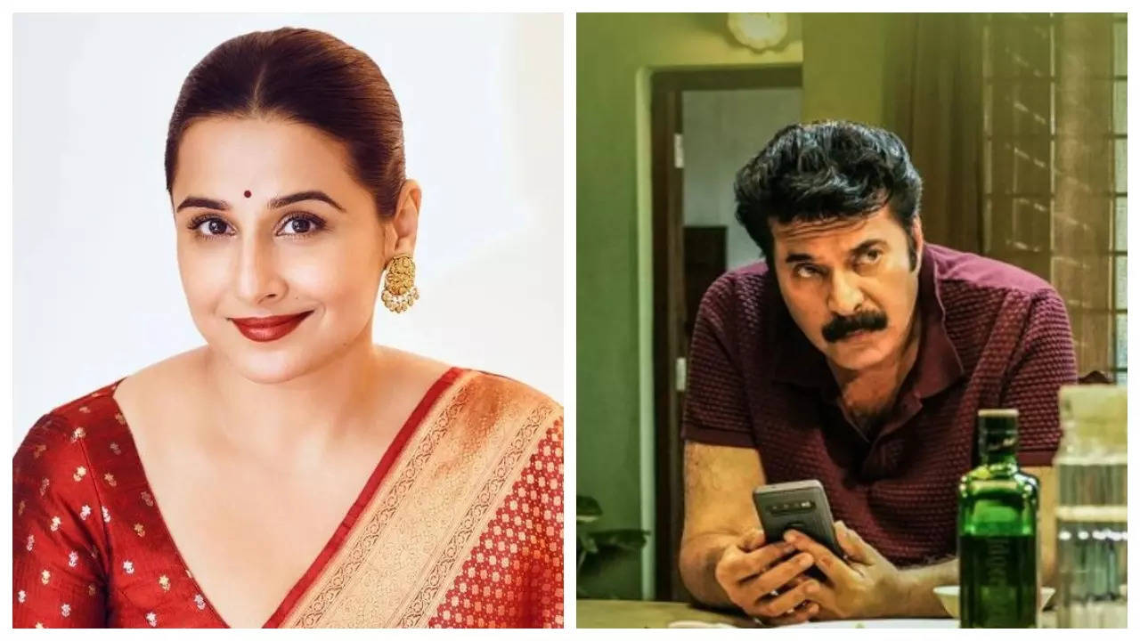 vidya balan lauds mammootty’s ‘kaathal: the core’, says “kerala audience are more literate”