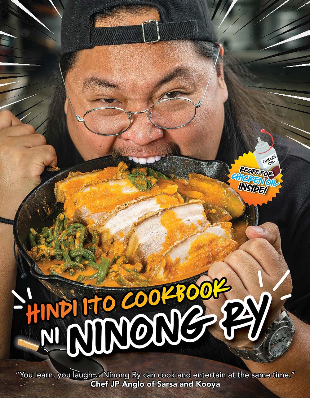 attention, mga inaanak: ninong ry releases his first cookbook