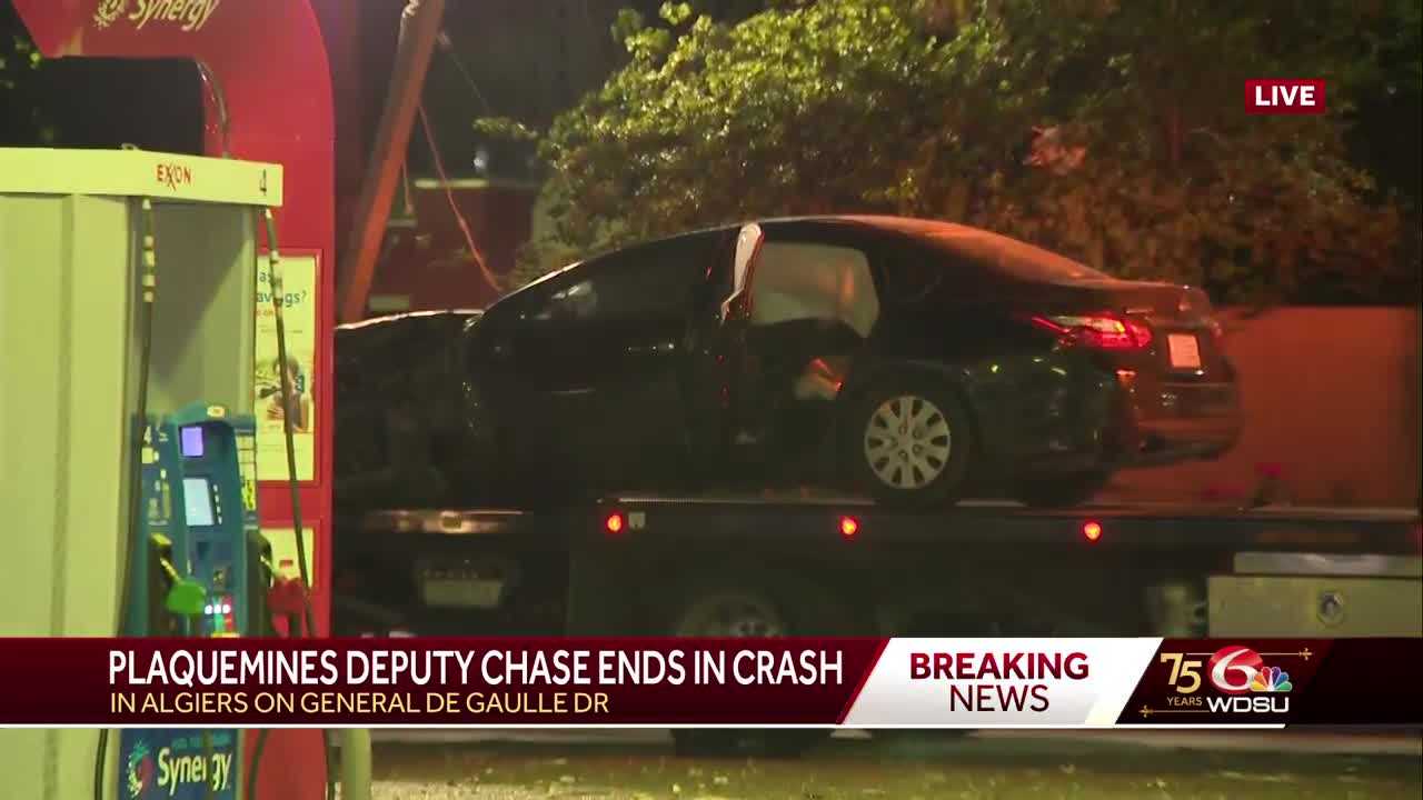 Plaquemines Parish Sheriff's Deputies Led On Chase Ending In Crash In ...