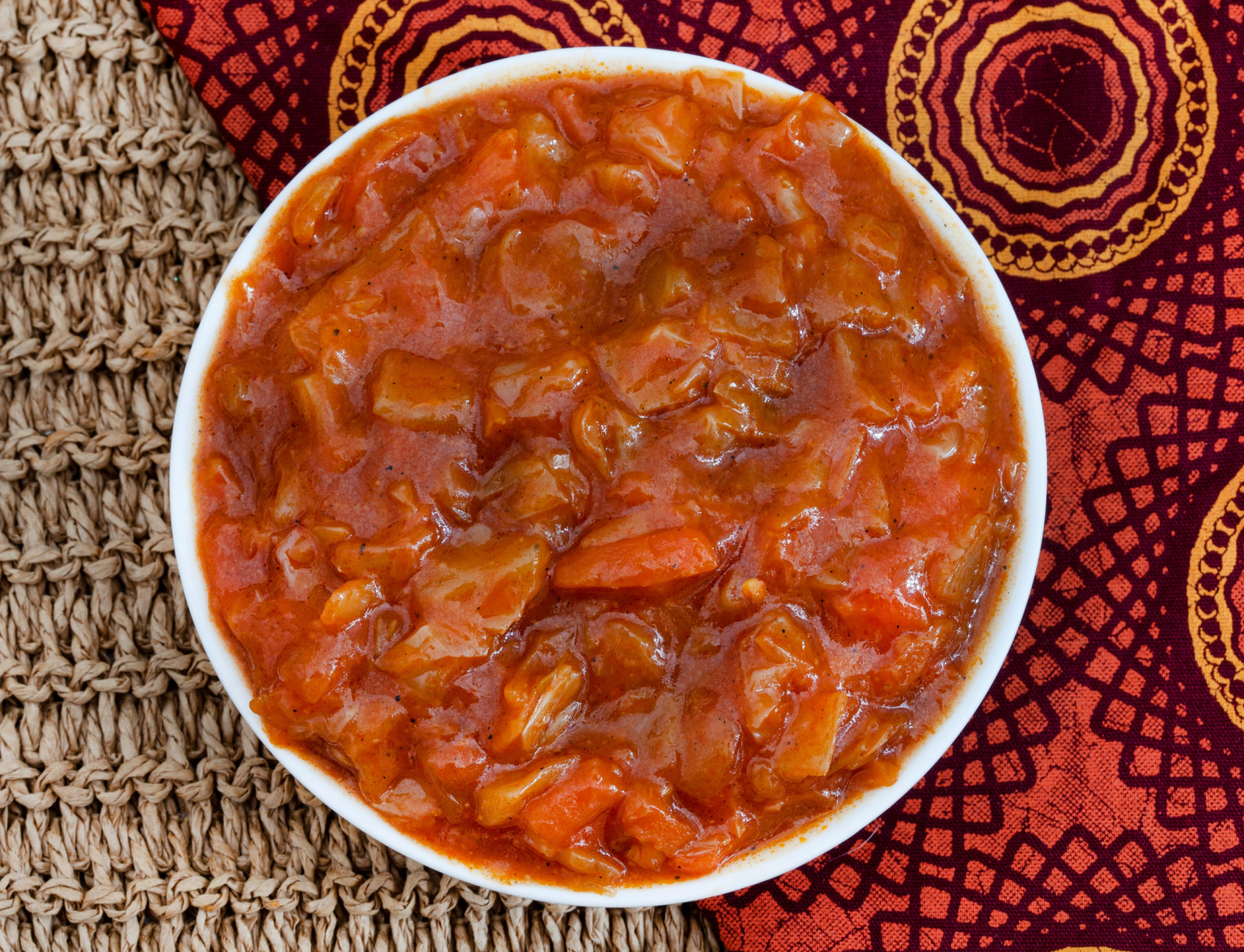 <p><span>Chakalaka is a South African vegetable relish made with tomatoes, peppers, onions, and beans. It'</span><span>s usually served</span><span> with grilled meats or pap.</span></p><p>You may also like:<a href="https://www.starsinsider.com/n/269256?utm_source=msn.com&utm_medium=display&utm_campaign=referral_description&utm_content=707039en-us"> What is the worst-rated show on British TV?</a></p>