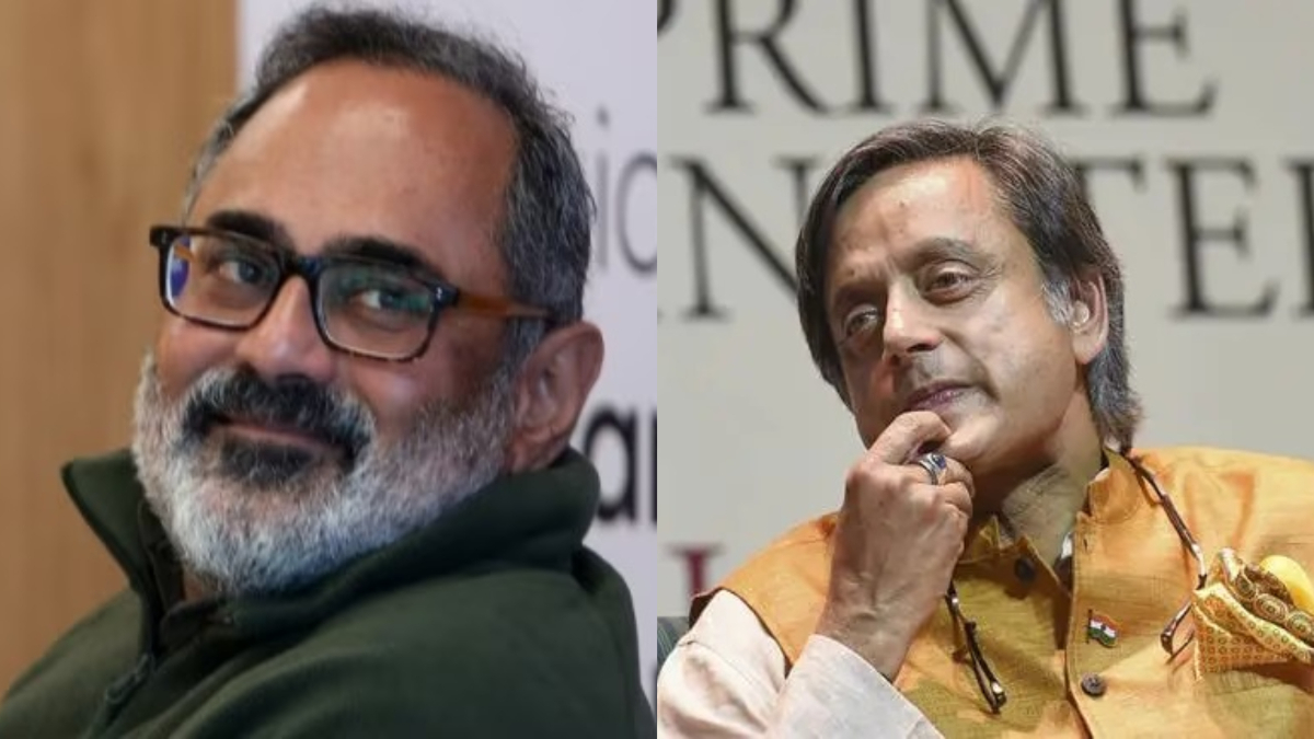 Battle Of Big Guns: Shashi Tharoor Takes On Rajeev Chandrasekhar In ...