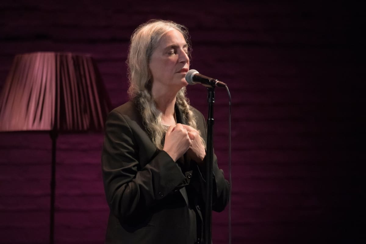 <p>Patti Smith was "spinning like a dervish" when she fell offstage 14 feet to land on concrete. "It was a bad fall. I fractured my skull, several vertebrae in my neck, my back, my tailbone," she recounted the mishap. "I broke some teeth. It was serious. And I still have certain repercussions — I never got my full eyesight back. I don’t have the range of movement that I used to."</p>