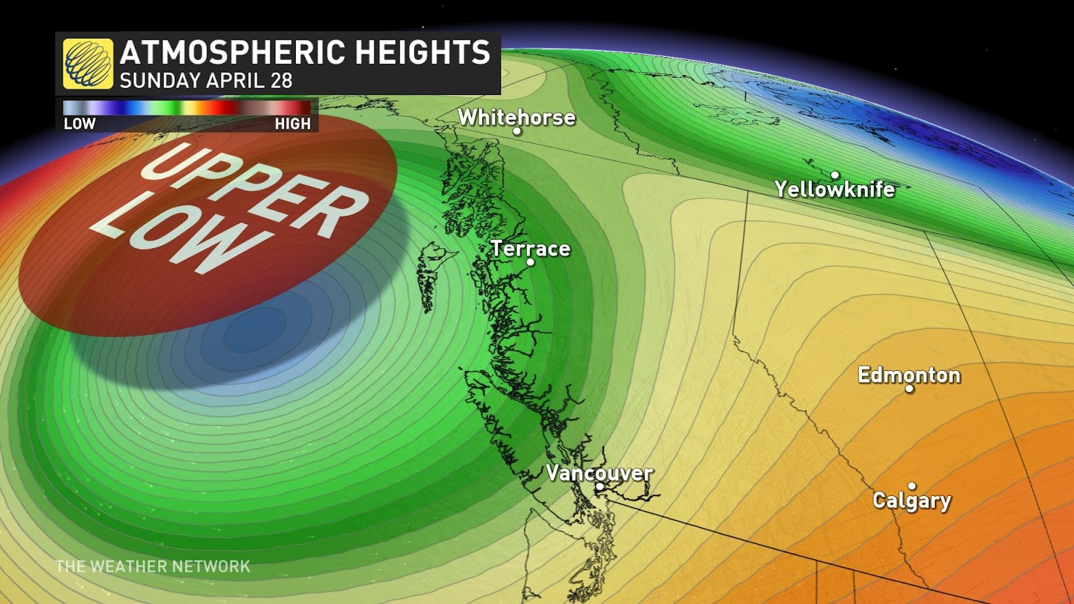 b.c. to catch a break as rain, snow arrive this weekend