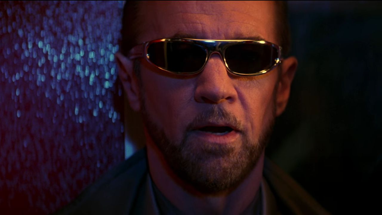 <p>                     Delivered any other way, and by anybody else, this line would have been the corniest line in the movie, but somehow George Carlin delivers it was absolute sincerity. An excellently delivered line, showing why George Carlin is actually the coolest guy in the movie. And he looks good in those shades.                    </p>