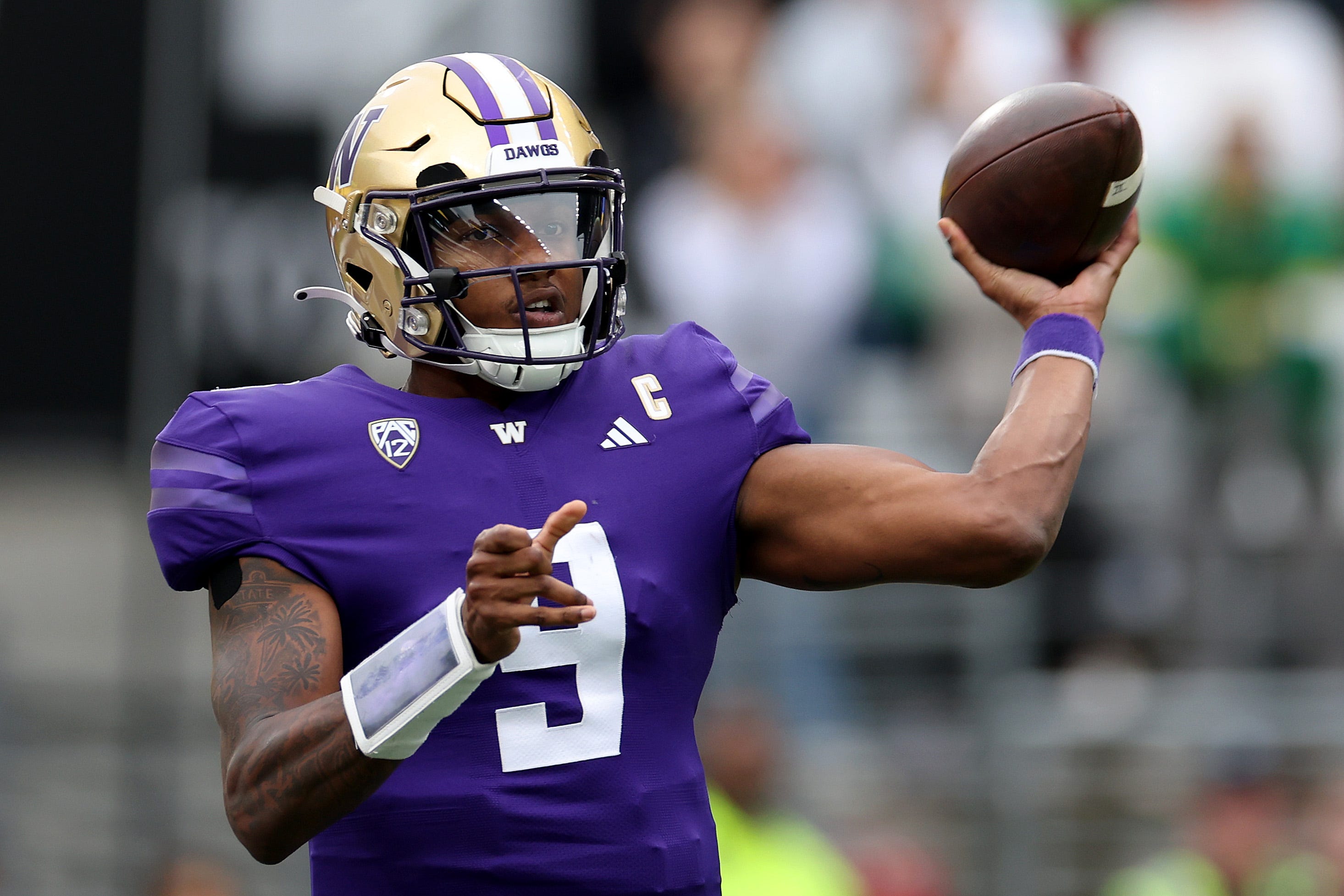 Falcons Select Washington QB Michael Penix With No. 8 Pick In Draft