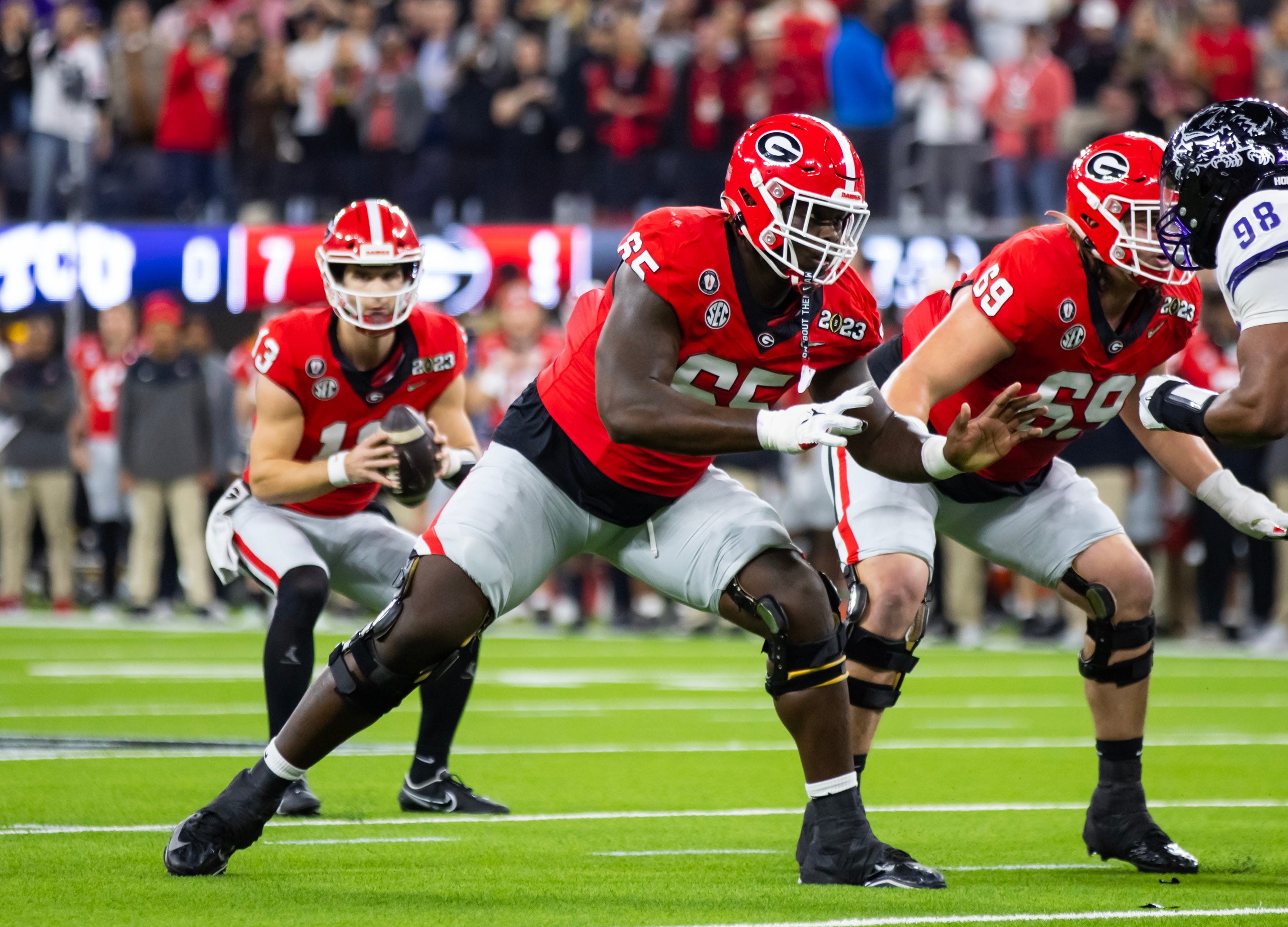 Cincinnati Bengals Pick Georgia OT Amarius Mims In Round 1 Of 2024 NFL ...