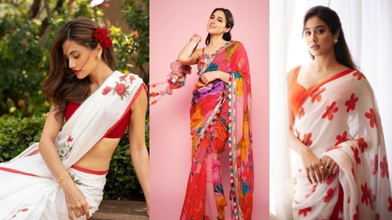 fashion trends 2024: from florals to cultural motifs, must-have saree prints to elevate your summer wardrobe