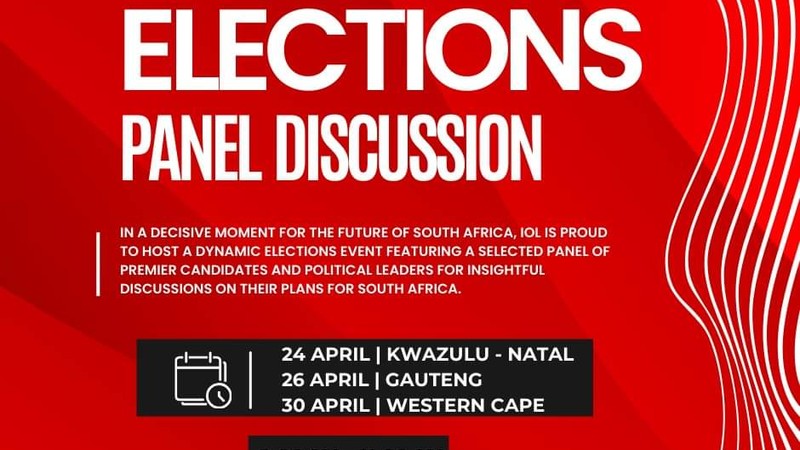 watch live: iol hosts election panel in cape town