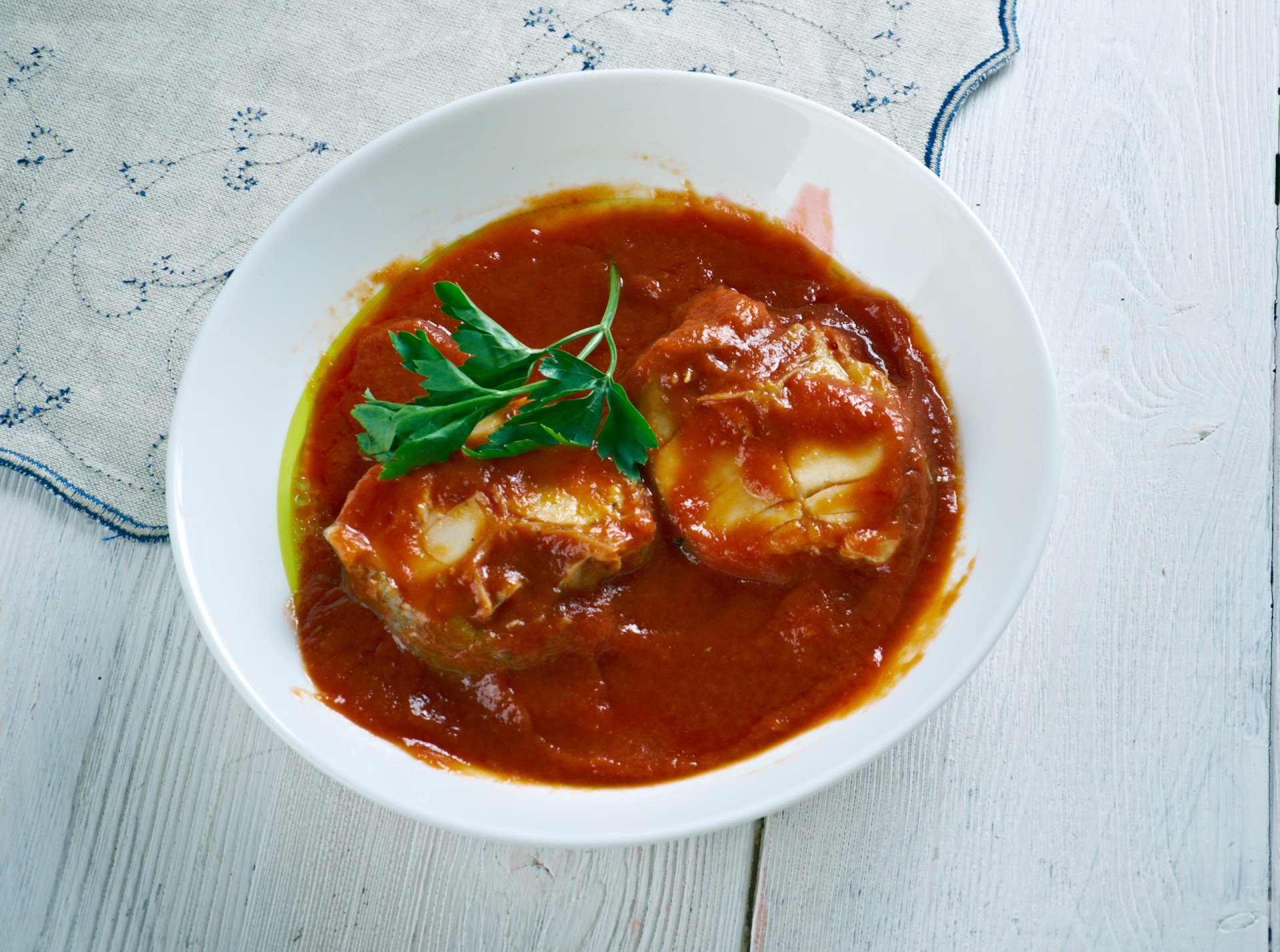<p><span>Haraimi is a Libyan stew consisting of fish steaks in a rich, spicy tomato sauce. Some recipes add potatoes, though this is optional. Serve with a side of bread.</span></p><p><a href="https://www.msn.com/en-us/community/channel/vid-7xx8mnucu55yw63we9va2gwr7uihbxwc68fxqp25x6tg4ftibpra?cvid=94631541bc0f4f89bfd59158d696ad7e">Follow us and access great exclusive content every day</a></p>