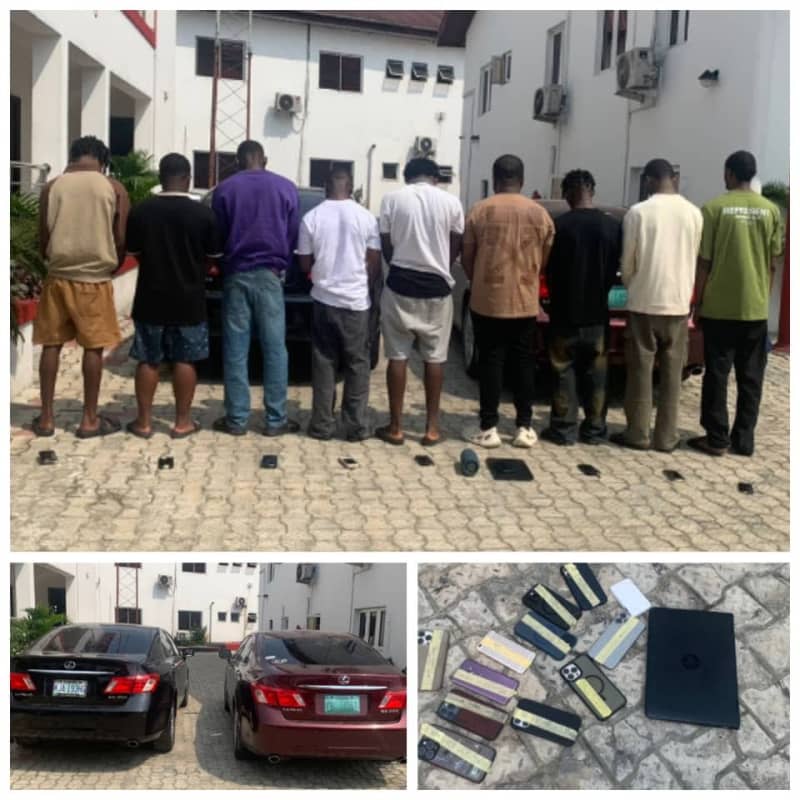 EFCC Arrests Nine Suspected Internet Fraudsters