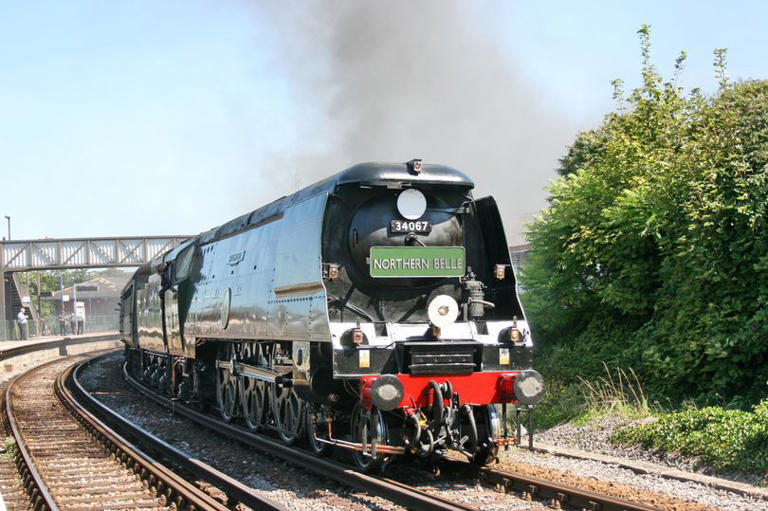 Historic steam locomotive Tangmere will haul the Northern Belle over the picturesque Settle-Carlisle line