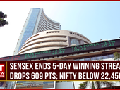 Sensex Snaps 5-Day Winning Run, Tanks 609 Pts; Nifty Below 22,450 ...