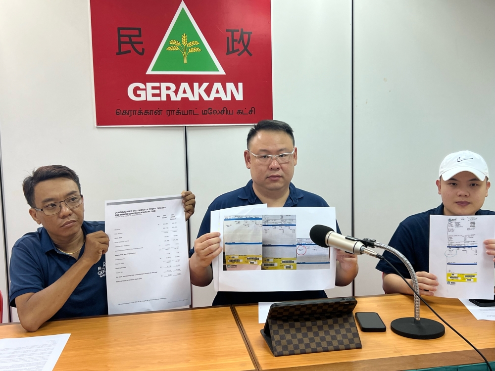 penang water operator says all states affected, as gerakan points to consumers complaining of bills being at least doubled