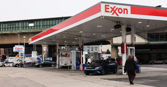Exxon stock falls as earnings miss on lower natural gas prices and squeezed refining margins<br><br>