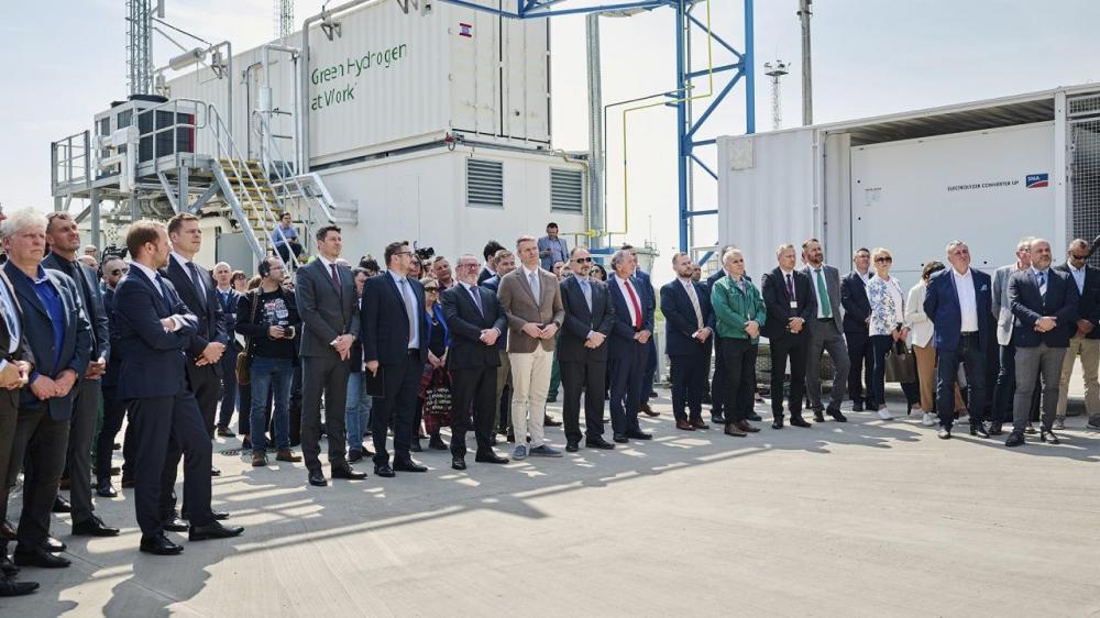 inaugurada das maiores unidades de produção de hidrogénio verde da europa