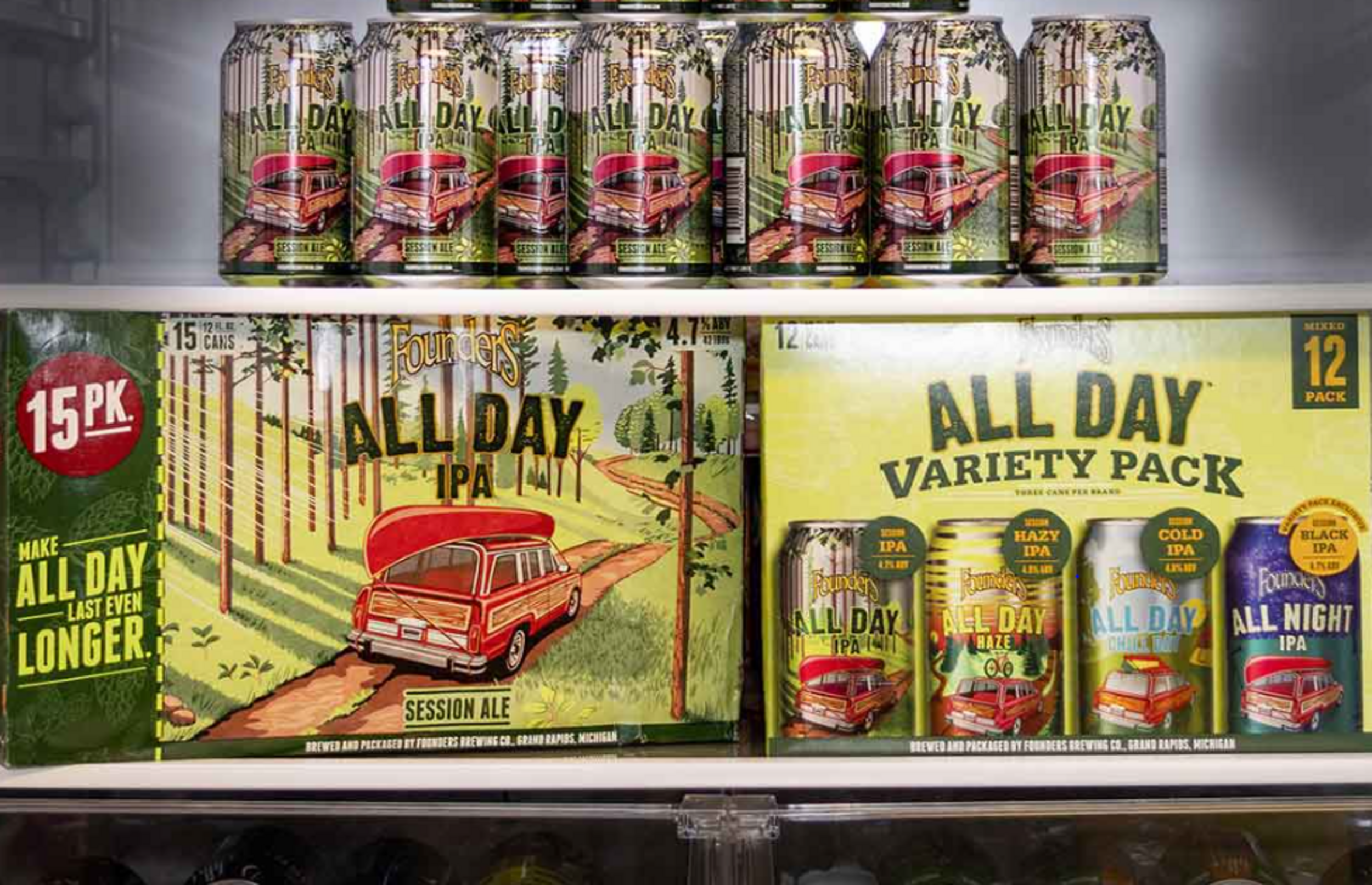 <p>Their All Day IPA is among the top-selling craft beers in the country. Founders lay claim to being one of the biggest breweries in the state and infuse their Michigan heritage in all of their beers. Their Grand Rapids facility features all of their core beers along with plenty of taproom exclusives, which — along with their unique building that formerly was a trucking depot — makes Founders a must-visit when near the Great Lakes State. </p><p>You may also like: <a href='https://www.yardbarker.com/lifestyle/articles/20_easy_packing_tips_to_remember_for_your_next_trip/s1__40187139'>20 easy packing tips to remember for your next trip</a></p>