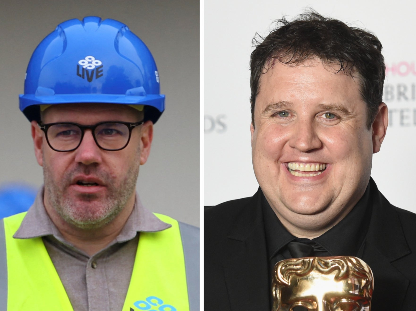 peter kay forced to cancel gigs again as co-op live arena boss quits