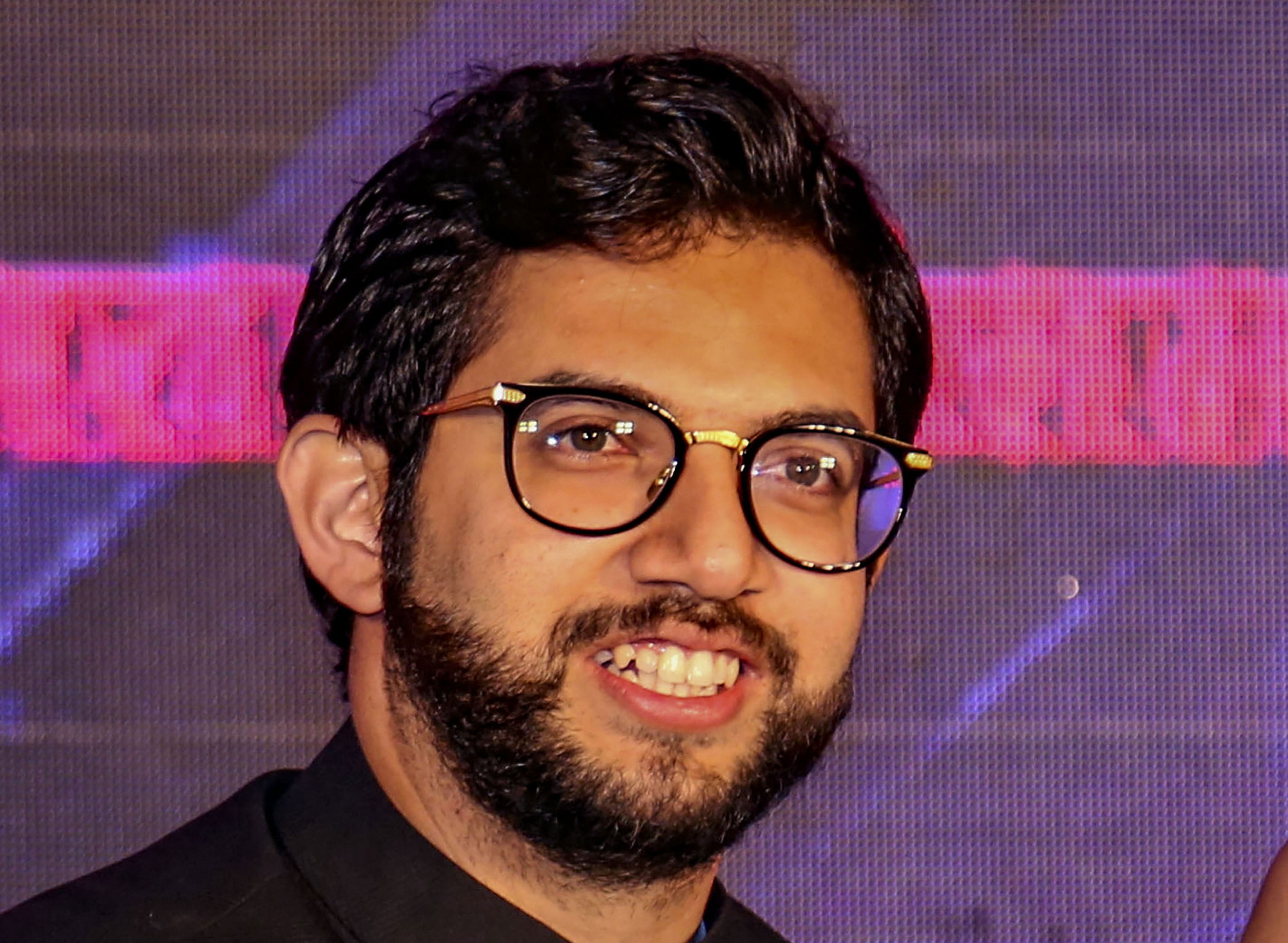 reflects his upbringing: cm’s son slams aaditya for remarks against his father