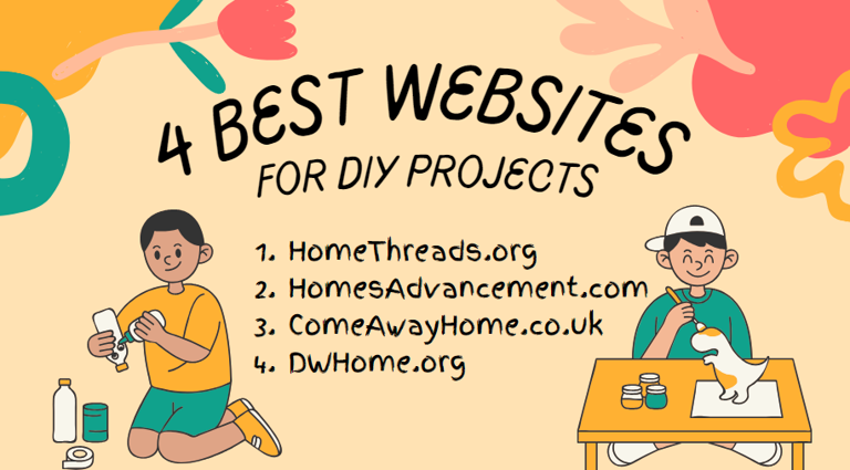 Hey there! Want to do some fun projects around the house? These websites have lots of cool stuff to help you out. They've got ideas, inspiration, and easy guides to follow. Whether you're decorating or fixing things up, they've got what you need.